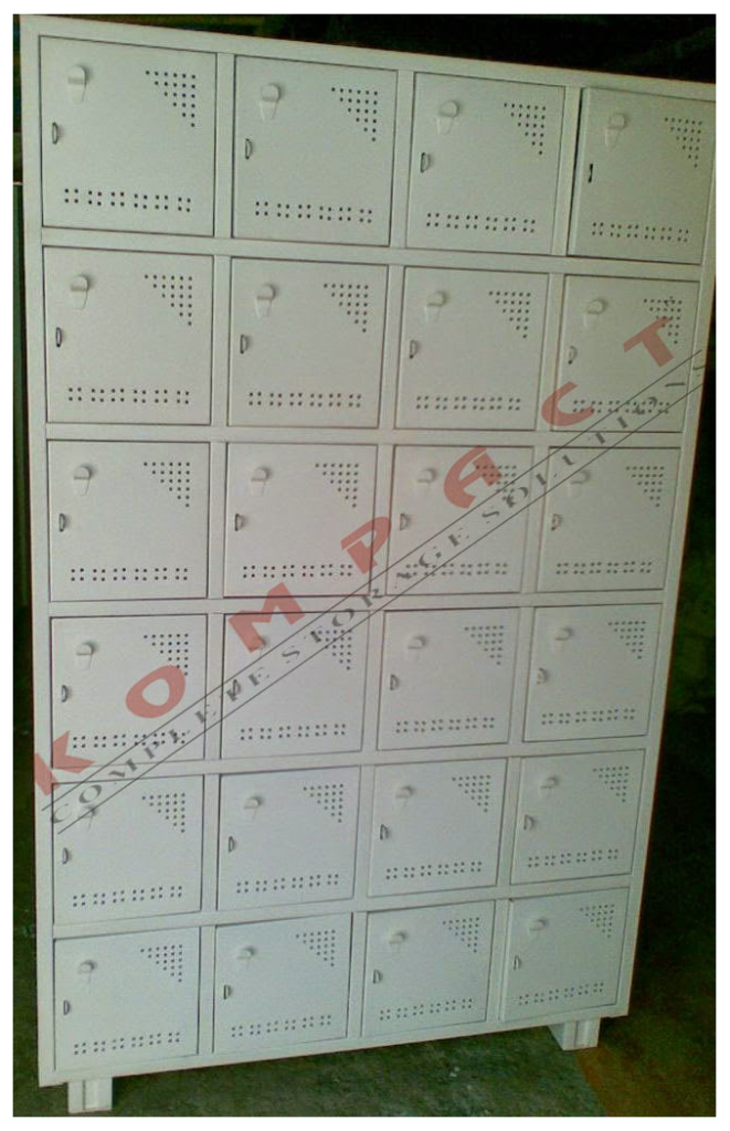 24 Lockers Cabinet with Staple Locking
