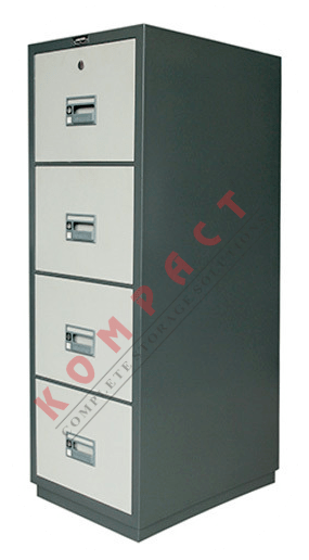 4 Drawer Fire Resistant Filing Cabinet